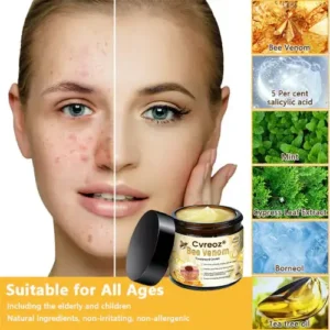 🌟 Official Store | Cvreoz® Bee Venom Skin Treatment Cream🚀LAST DAY 80% OFF(Sagging Skin, Fine Lines, Loss of Firmness, Flat Bust, Drooping Hips, and More)
