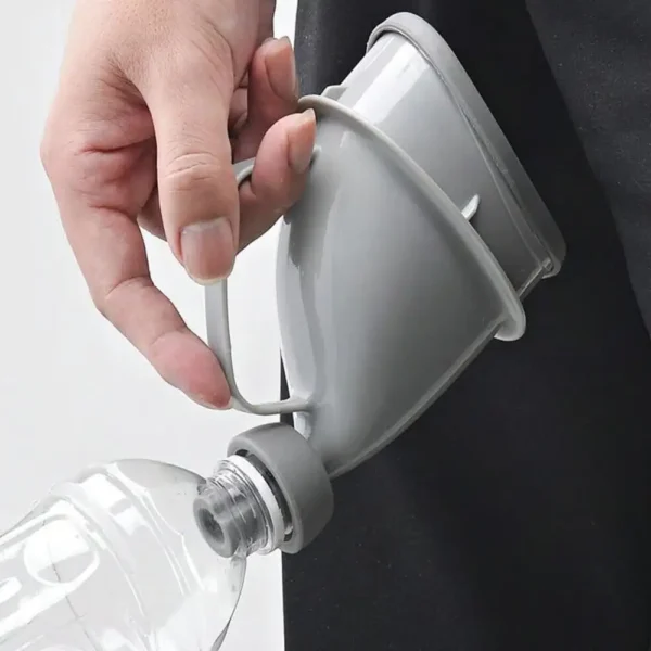Alisanda Neutral Urinal Drainer & Travel Portable Emergency Toilet, Outdoor Camping Car Urinal Funnel