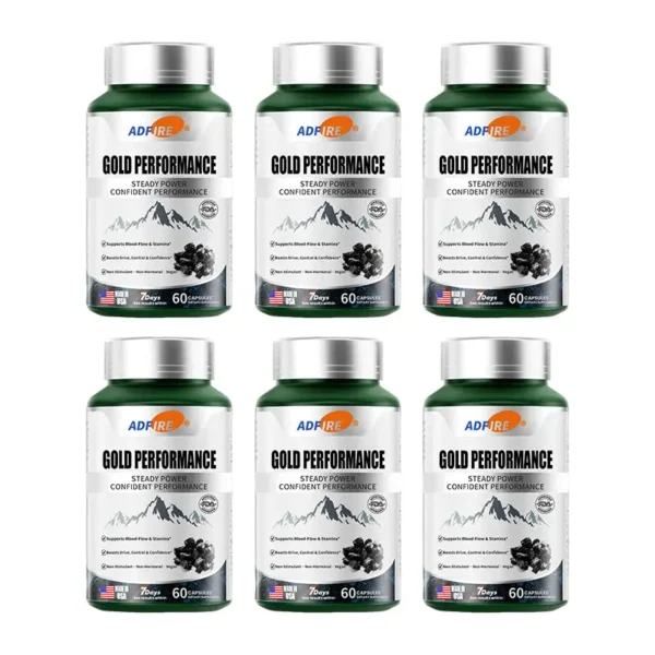 FDA Funcionario Recomienda: Adfire® Gold🛡️— Energía, resistencia y confianza para hombres en 30 días