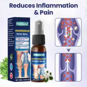 ✅✨Made and Shipped from the USA🌿Furzero® VeinFreedom Herbal Spray - MicroMist Therapy
