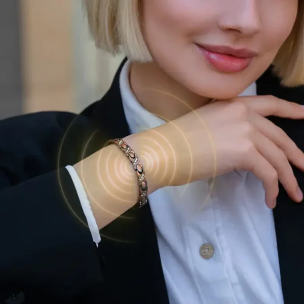 Timilk® MagnaCalm Copper Magnet Wellness Bracelet for Women