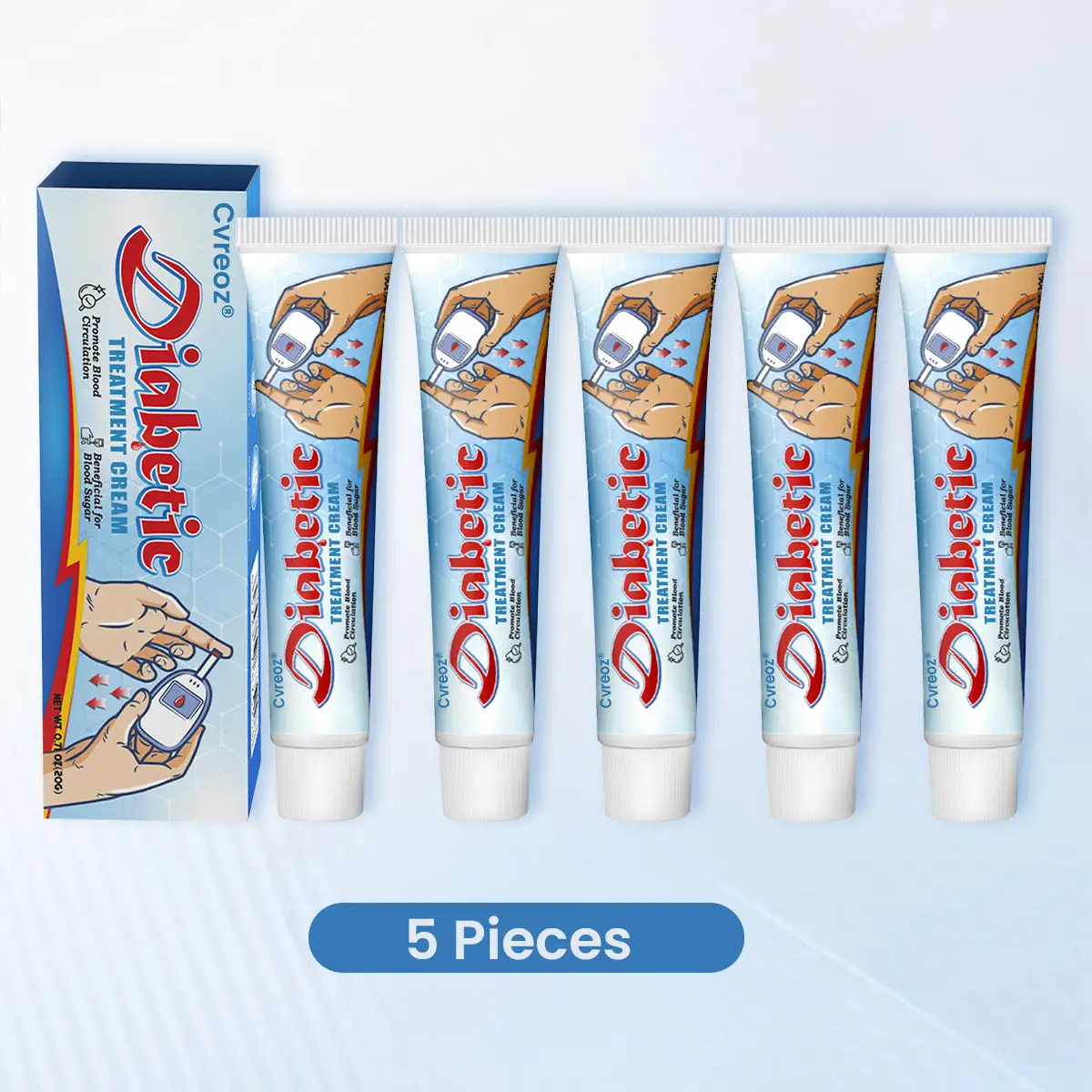 🔥Flash Deal: 60% OFF Today ONLY!🔥CVREOZ® VitaGluco Diabetes Treatment Cream