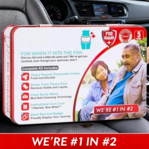 QIAWI™💩 Oops Emergency Kit – When Disaster Strikes, Be Ready