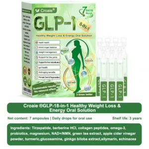 🇺🇸US Online丨Croaie® GLP-1 8-in-1 Oral Health Solution (just once daily, visible changes in 7 days) ✅ Suitable for obesity, cardiovascular health, diabetes, sleep apnea, gut health, joint issues, and more.