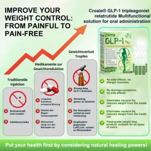 🇺🇸US Online丨Croaie® GLP-1 8-in-1 Oral Health Solution (just once daily, visible changes in 7 days) ✅ Suitable for obesity, cardiovascular health, diabetes, sleep apnea, gut health, joint issues, and more.