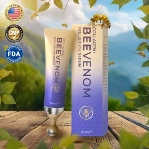 🐝 flysmus® Collagen+ Bee Venom Roller Eye Cream 🇺🇸 Made in USA
