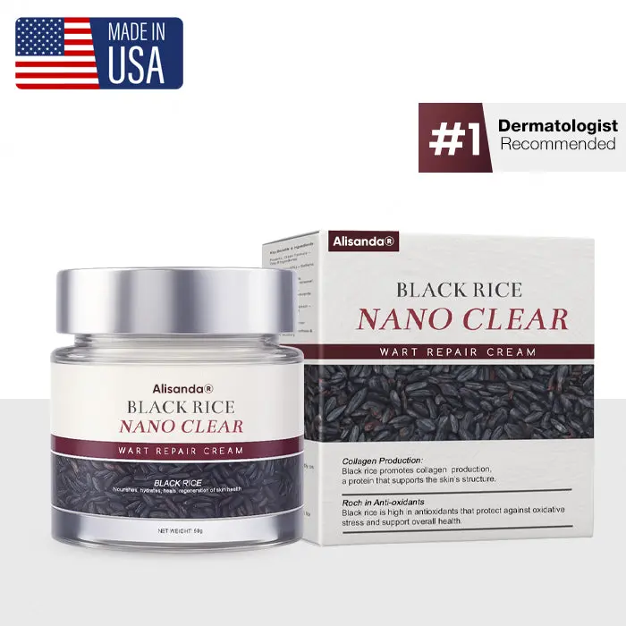 Alisanda® BlackRice Nano Clear Wart Repair Cream