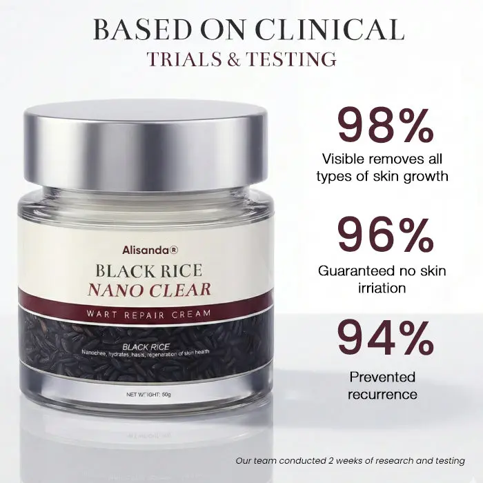 Alisanda® BlackRice Nano Clear Wart Repair Cream