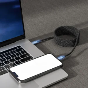 QIAWI™ Magnetic Anti-Tangle Charging Cable