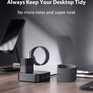 QIAWI™ Magnetic Anti-Tangle Charging Cable