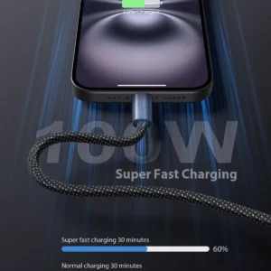 QIAWI™ Magnetic Anti-Tangle Charging Cable