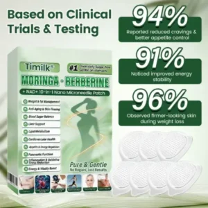 𝑻𝒊𝒎𝒊𝒍𝒌® 𝑴𝒐𝒓𝒊𝒏𝒈𝒂 · 𝑩𝒆𝒓𝒃𝒆𝒓𝒊𝒏𝒆 + 𝑵𝑨𝑫+ 10-𝒊𝒏-1 𝑵𝒂𝒏𝒐 𝑴𝒊𝒄𝒓𝒐𝒏𝒆𝒆𝒅𝒍𝒆 𝑷𝒂𝒕𝒄𝒉(𝐉𝐮𝐬𝐭 𝐨𝐧𝐜𝐞 𝐚 𝐝𝐚𝐲, 𝐯𝐢𝐬𝐢𝐛𝐥𝐞 𝐜𝐡𝐚𝐧𝐠𝐞𝐬 𝐢𝐧 𝟕 𝐝𝐚𝐲𝐬） (A)