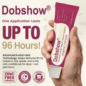 𝙇𝙞𝙢𝙞𝙩𝙚𝙙-𝙏𝙞𝙢𝙚 𝙊𝙛𝙛𝙚𝙧🔥 | Dobshow® ThermoFit Comfort Seal Pro Denture Adhesive
