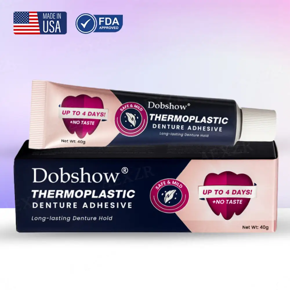 ๐ฅ๐๐๐ข๐๐ฉ๐๐-๐๐๐ข๐ ๐๐๐๐๐ง | Dobshowยฎ Thermoplastic Denture Adhesive