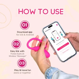 💦 PULSEA Suptruck X15 Wireless Massager 📱 Global App Control & 15 Vibe Modes