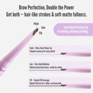 【🔥Final 3 hours 50% off】TAILEDEN™ 3‑in‑1 Brow Wonder — The Only Brow Tool You’ll Ever Need