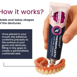🔥LIMITED SPECIAL OFFER🔥 NATRAVOR® Thermoplastic Denture Adhesive - All Day Secure
