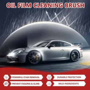 QIAWI Automotive Oil Film Remover – Streak-Free Glass Cleaner for Fast Window Decontamination