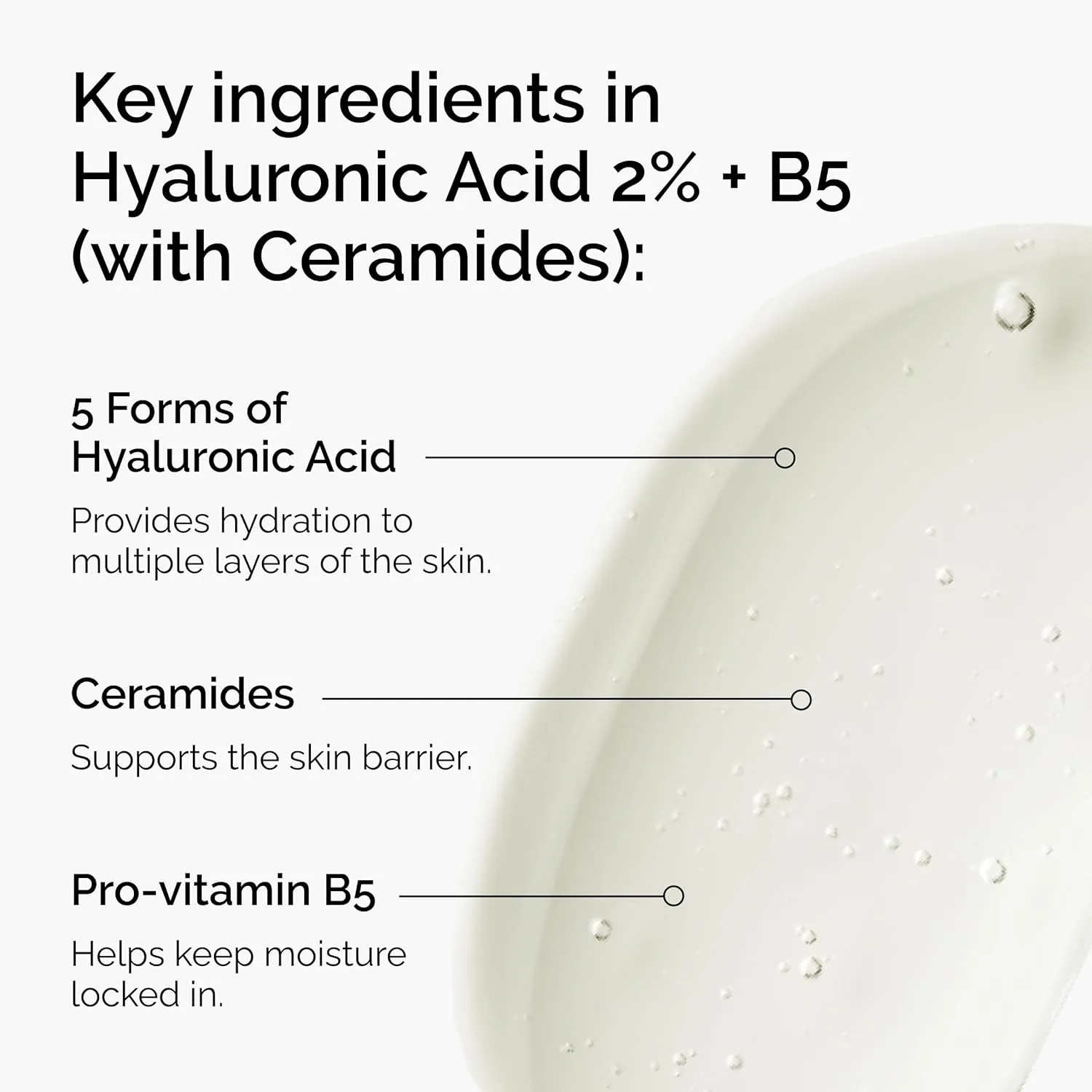 The Natravor Hyaluronic Acid 2% + B5 (with Ceramides) 60 mL | Multi-Depth Hydration & Anti-Aging Serum
