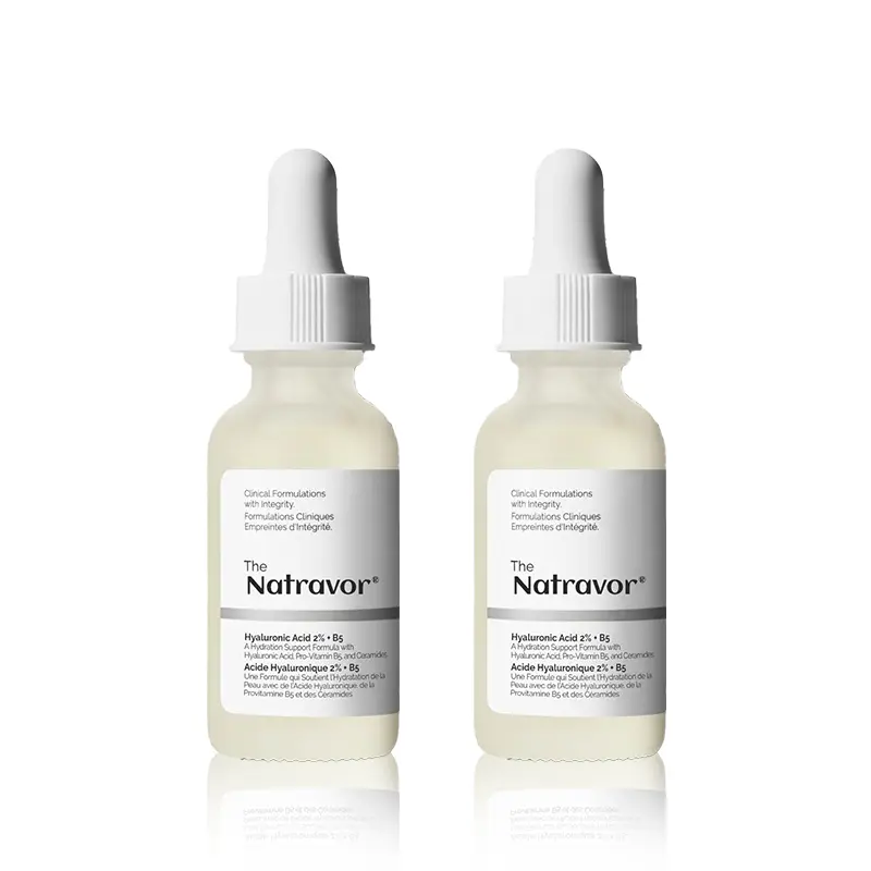 The Natravor Hyaluronic Acid 2% + B5 (with Ceramides) 60 mL | Multi-Depth Hydration & Anti-Aging Serum