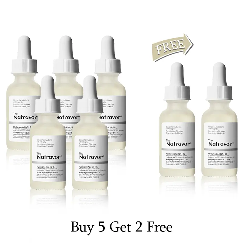 The Natravor Hyaluronic Acid 2% + B5 (with Ceramides) 60 mL | Multi-Depth Hydration & Anti-Aging Serum