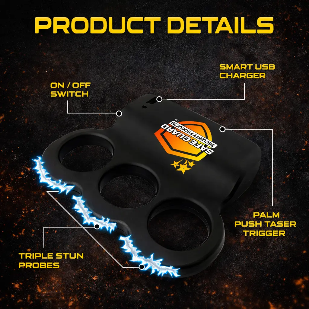 ️💥 2026 Hot Sale 70% OFF ️🔥 POWERSTRIKE Extreme 67,000,000 SUPTRUCK™ Knuckle Stun Ring ⚡