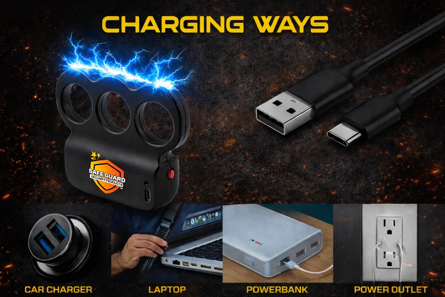 ️💥 2026 Hot Sale 70% OFF ️🔥 POWERSTRIKE Extreme 67,000,000 SUPTRUCK™ Knuckle Stun Ring ⚡