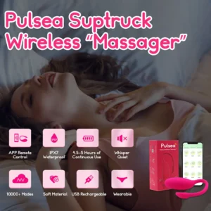 💦 PULSEA Suptruck X15 Wireless Massager 📱 Global Control & 15 Modes 💥 2026 Limited 70% ️OFF