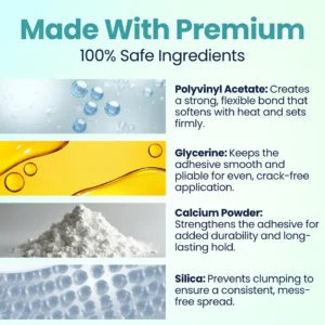 Apply Once, Last 7 Days! Get Dobshow® Thermoplastic Denture Adhesive Now.