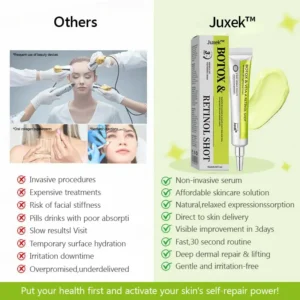 [🔥Last Day 70% OFF]  Juxek™ Botox & Retinol Shot - Eraser for Deep Wrinkles, Sagging Jowls & Puffy Eyes