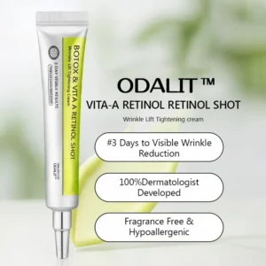[🔥Last Day 70% OFF] QIAWI™ Botox & Retinol Shot - Eraser for Deep Wrinkles, Sagging Jowls & Puffy Eyes