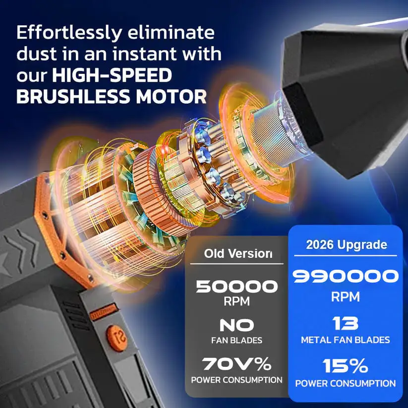 🔥Last Day Sale!80% OFF!🔥2026 Upgrade TAILEDEN 12000W Thermal Snow Blower