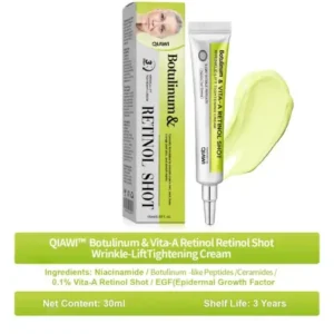 QIAWI™ Botulinum Vita-A Retinol Shot Wrinkle-Lift Tightening cream