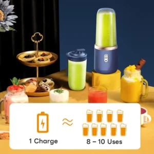 Qiawi™ 3‑in‑1 Mini Juicer Cup