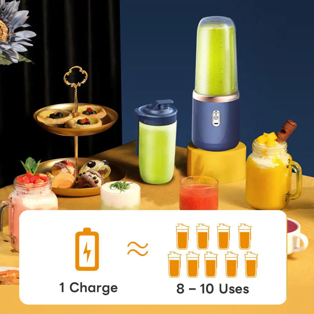 Qiawi™ 3‑in‑1 Mini Juicer Cup