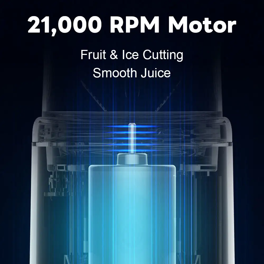 Qiawi™ 3‑in‑1 Mini Juicer Cup