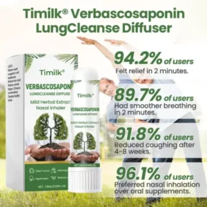 Timilk®Verbascosaponin Lung Detox Diffuser