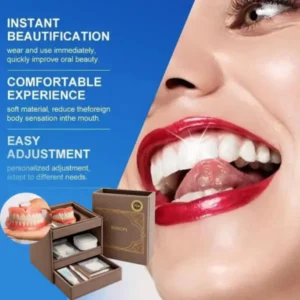 🔥🔥Ends Today: 70% OFF!🦷 ROSOPL™ Custom-Fit Full Functional Dentures Make you more confident