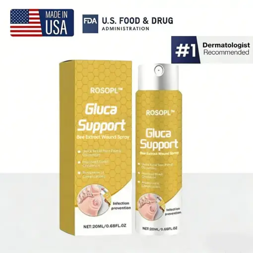 ROSOPL™ GlucaSupport Bee Extract Wound Spray