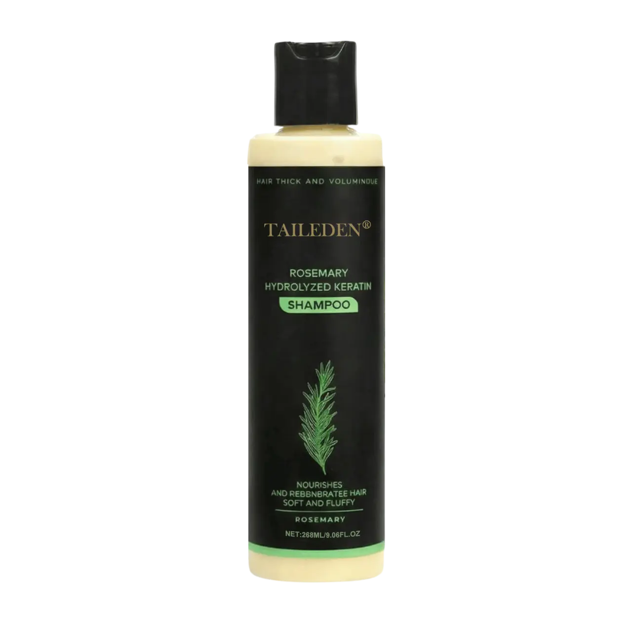 TAILEDEN® Rosemary Hydrolyzed Keratin Shampoo – Gentle Daily Scalp Care for Dry, Sensitive Scalp