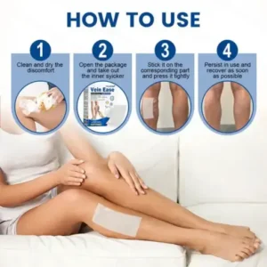 TAILEDEN® VeinEase Microneedle Care PatchInstant Relief, Long-Term Results