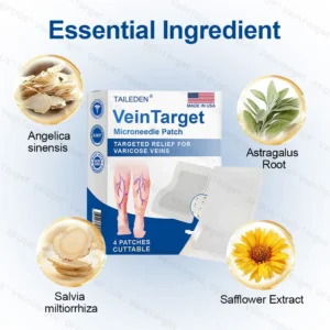 😻TAILEDEN® VeinTarget Microneedle Patch⚡Instant Relief, Long-Term Results